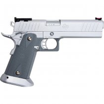 Army Armament R609 Hi-Capa Gas Blow Back Pistol - Silver