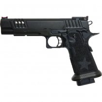 Army Armament Staccato XL 2011 R611 Gas Blow Back Pistol Star Grip - Black