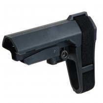 BJ TAC M4 AEG / GBBR SB Style Stock - Black