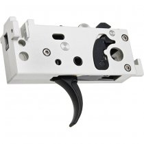 BJ TAC Marui MWS GBBR Adjustable Complete Trigger Box CNC Aluminium - Silver