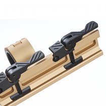 Blackcat 30/35mm QD Extension Dual Scope Mount - Tan