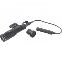 Blackcat M300 Flashlight & Tactical IMF Mount - Black