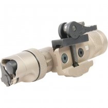 Blackcat M323V Tactical Flashlight - Tan