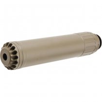 Crusader VFC M110A1 Silencer & 14mm CCW Flashhider - Tan