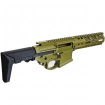 Dytac EMG Marui MWS GBBR Noveske Gen 4 Ghetto Blaster Receiver Kit 7.94 Inch - Green