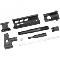 Dytac GHK AK GBBR SLR Rifleworks ION Lite M-LOK Extended Handguard Full Kit 4.7 Inch