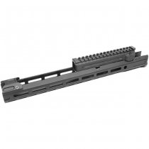 Dytac Marui AKM GBBR SLR Rifleworks Light M-LOK EXT Extended Handguard 14.7 Inch