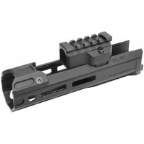 Dytac Marui AKM GBBR SLR Rifleworks Light M-LOK EXT Extended Handguard 6.5 Inch