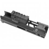 Dytac Marui AKM GBBR SLR Rifleworks Light M-LOK EXT Extended Handguard 6.5 Inch