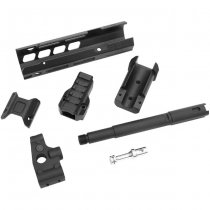 Dytac Marui AKM GBBR SLR Rifleworks Light M-LOK Extended Handguard Full Kit 6.5 Inch