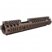 EMG Daniel Defense 12.5 Inch M4A1 RIS II FSP Handguard CNC Aluminium - Dark Earth