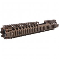 EMG Daniel Defense 12.5 Inch M4A1 RIS II FSP Handguard CNC Aluminium - Dark Earth