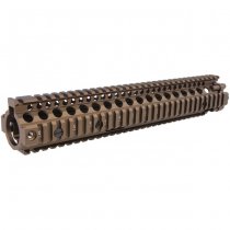 EMG Daniel Defense 12.5 Inch M4A1 RIS II Handguard CNC Aluminium - Dark Earth