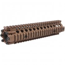 EMG Daniel Defense 9.5 Inch M4A1 RIS II Handguard CNC Aluminium - Dark Earth