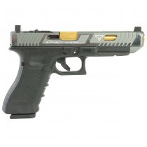 EMG TTI G34 Gen 4 Gas Blow Back Pistol RMR Cut Slide - Silver