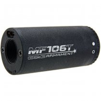 G&G MF106T Muzzle Flash Tracer Unit 14mm CCW - Black
