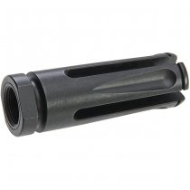 G&P M4 B5 Flashhider Steel 14mm CCW