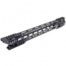 G&P M4 GBBR M.T.F.C. System Shark M-LOK 16.2 Inch Handguard - Grey