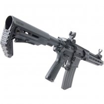 G&P Strike Industries Strike Tactical Rifle MWS Gas Blow Back Rifle 10 Inch Cerakote - Black