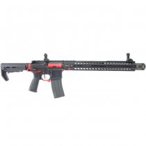 G&P Strike Industries Strike Tactical Rifle MWS Gas Blow Back Rifle 15.5 Inch Cerakote - Red