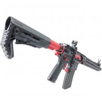 G&P Strike Industries Strike Tactical Rifle MWS Gas Blow Back Rifle 15.5 Inch Cerakote - Red