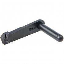 Guarder Marui M45A1 GBB Stainless Slide Stop - Black