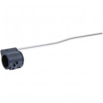 GunsModify M4 GBBR Gas Block Stainless Steel & Length Tube - Black