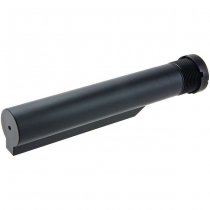 GunsModify Marui MWS GBBR 6 Position Buffer Tube Mil-spec Threaded Receiver One Piece Full CNC - Black