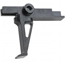 Hephaestus GHK M4 GBBR Flat Trigger CNC Steel Type A - Black