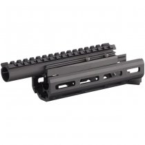 Hephaestus Marui AK GBBR Handguard Set 6.5 Inch M-LOK & Railed Gas Tube