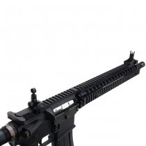 King Arms EMG Colt Daniel Defense M4A1 SOPMOD Block 2 Gas Blow Back Rifle 12.5 Inch - Black