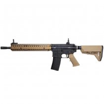 King Arms EMG Colt Daniel Defense M4A1 SOPMOD Block 2 Gas Blow Back Rifle 12.5 Inch - Dual Tone