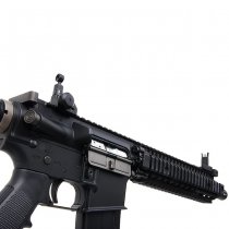King Arms EMG Colt Daniel Defense MK18 9 Inch Gas Blow Back Rifle - Black
