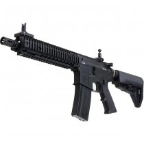 King Arms EMG Colt Daniel Defense MK18 9 Inch Gas Blow Back Rifle - Black