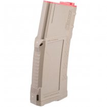 King Arms EMG Strike Industries M4 250rds AEG Magazine - Dark Earth