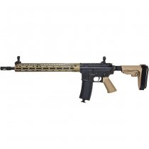 King Arms EMG Troy Industries SOCC M4 AEG 15 Inch RIS - Dark Earth