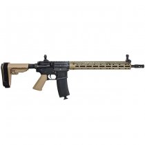 King Arms EMG Troy Industries SOCC M4 AEG 15 Inch RIS - Dark Earth