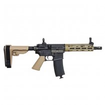 King Arms EMG Troy Industries SOCC M4 AEG 7.6 Inch RIS - Dark Earth