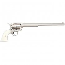 King Arms SAA .45 Peacemaker Gas Revolver L - Silver