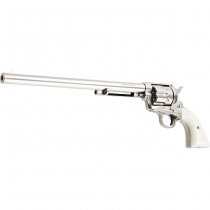 King Arms SAA .45 Peacemaker Gas Revolver L - Silver