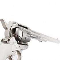 King Arms SAA .45 Peacemaker Gas Revolver L - Silver