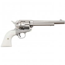 King Arms SAA .45 Peacemaker Gas Revolver M - Silver