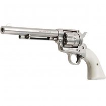 King Arms SAA .45 Peacemaker Gas Revolver M - Silver