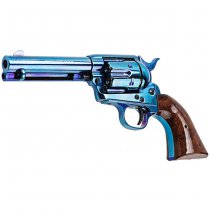 King Arms SAA .45 Peacemaker Gas Revolver S - Blue