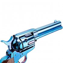 King Arms SAA .45 Peacemaker Gas Revolver S - Blue