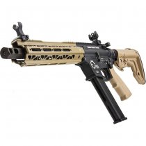 King Arms TWS 9mm Carbine Gas Blow Back Rifle - Dark Earth