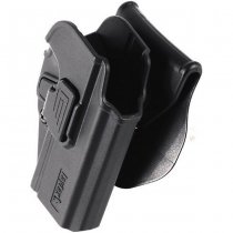 Laylax Battle Style CQC Holster VFC SIG Sauer M17 GBB Right Hand - Black