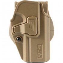 Laylax Battle Style CQC Holster VFC SIG Sauer M17 GBB Right Hand - Tan