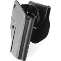 Laylax Battle Style Kydex Holster VFC SIG AIR M17 GBB Right Hand - Black