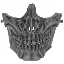 Laylax Battle Style Skull Face Guard - Black